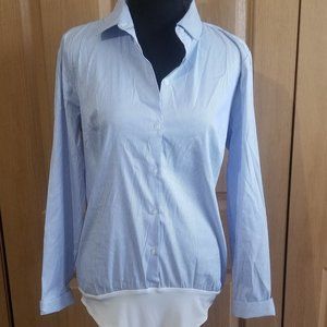 Express Essential Slim Fit Bodysuit Shirt